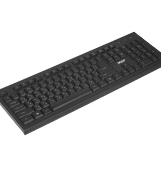 Клавиатура проводная Acer OKW120, USB, черный