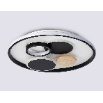 Светильник Ambrella light FL4802 WH/BK белый/черный 3000K-6400K 70W D500*95 (ПДУ ИК), фото8
