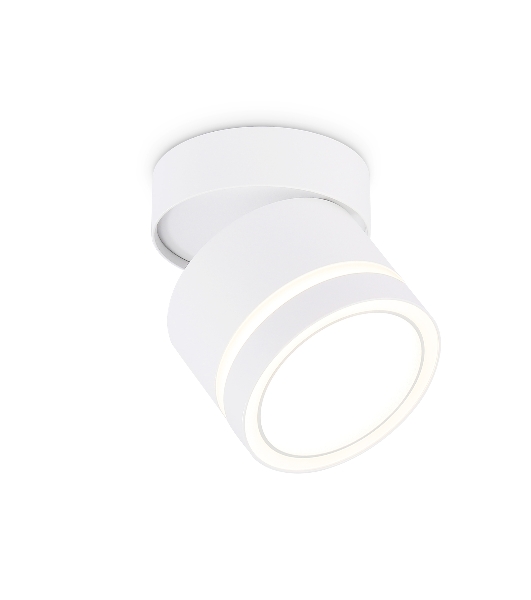 Светильник Ambrella light TA1444 WH/FR белый/белый матовый GX53 max 12W D85*90