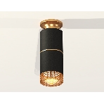 Светильник Ambrella Light XS6302241 SBK/PYG/CF черный песок/золото желтое полированное/кофе MR16 GU5.3, фото3