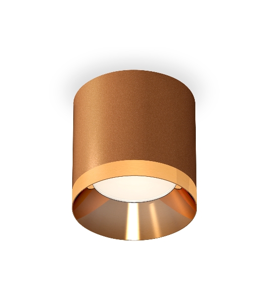 Светильник Ambrella Light XS7404010 SCF/PYG кофе песок/золото желтое полированное MR16 GU5.3 (C7404, N7034)