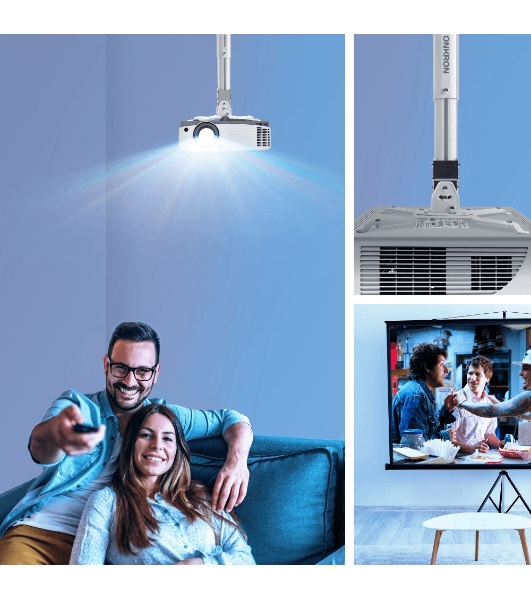 Кронштейн ONKRON K5A для проектора потолочный, белый