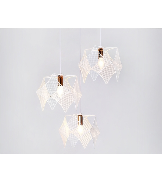 Светильник Ambrella light TR8426/3 WH/GD белый/золото E14/3 max 40W D510*1000