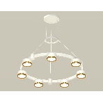 Светильник Ambrella light XR92031502/7 SWH/PYG белый песок/золото желтое полированное GX53 (A9203, C9236, N8124), фото4