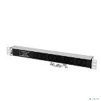 Блок розеток Rem-10 без шнура с фил. и инд., 10 IEC 60320 C13, вход IEC 60320 C14, 10A, алюм., 19' (R-10-10C13-FI-440-Z), фото6