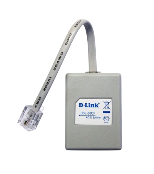 Сплиттер xDSL D-Link DSL-30CF/RS RJ-11 ADSL Annex A