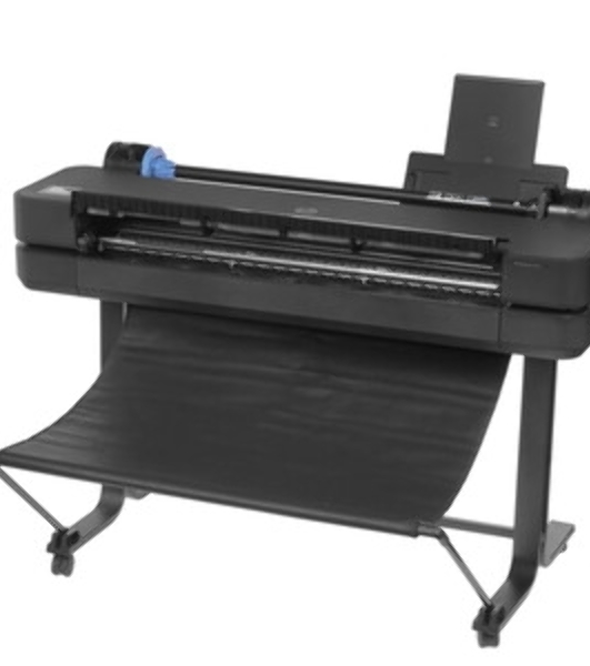 Плоттер струйный HP Designjet T630 (5HB11A/5HB11D), A0, 36', цветной, 914 мм, 2400x1200 dpi, USB, Gigabit Ethernet, WiFi