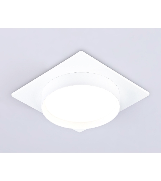 Светильник Ambrella light TN5229 WH белый GX53 110*110*35