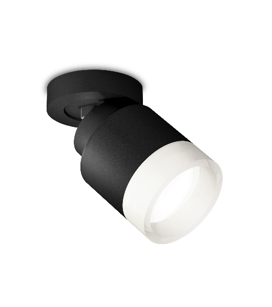 Светильник Ambrella Light XM8111001 SBK/FR черный песок/белый матовый GX53 (A2229, A2106, C8111, N8401)