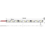 Лента светодиодная Neon-night 220 В, 10х7 мм, IP67, SMD 2835, 60 LED/m, цвет свечения синий, бухта 100 м, фото2
