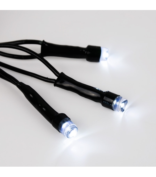 Гирлянда светодиодная Neon-night универсальная Уличная 100 LED белые 10 метров с контроллером