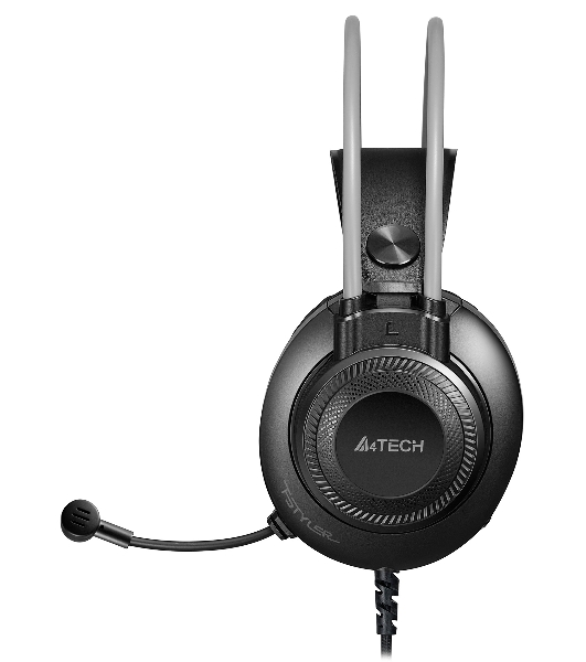 Гарнитура A4Tech Fstyler FH200i серый, проводная