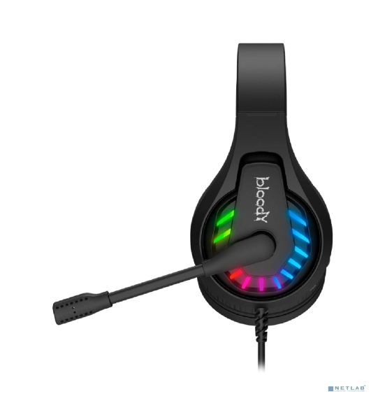 Гарнитура Bloody G230 чёрный, проводная, подсветка