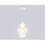 Подвесной светодиодный светильник Ambrella light LH11056 WH/FR белый/белый матовый 18W 3000K D230*350, фото7