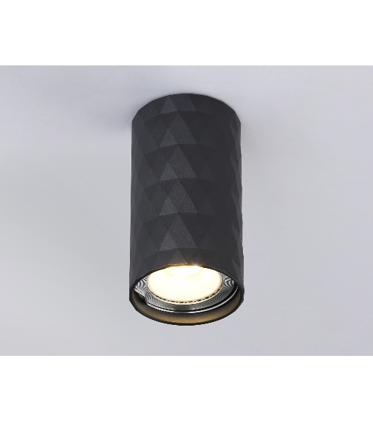 Светильник Ambrella light TN213183 BK черный GU10 max 12W D55*100