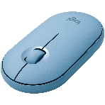 Мышь беспроводная Logitech Pebble M350 серый, 1000 dpi, радиоканал, Bluetooth, USB, кнопки - 3, фото21