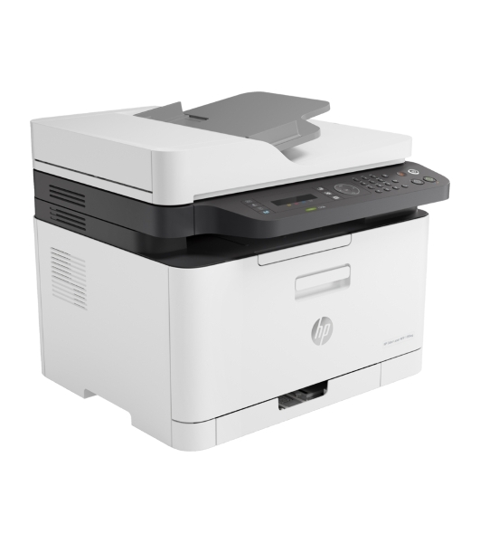 МФУ лазерное HP Color LaserJet 179fnw (4ZB97A), А4, цветной, печ. до 18 стр/мин. (ч/б) до 4 стр/мин. (цвет), скан. до 15 стр/мин. (ч/б) 6 стр/мин. (цвет), 600x600dpi, USB, RJ-45, Wi-Fi, Air Print, Mopria