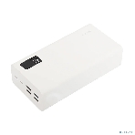 Портативный аккумулятор Perfeo Powerbank MOUNTAINS 40000 mAh/LED дисплей/PD + QC 3.0/Type-C/4 USB/Выход: 3A, max 22.5W White (PF_D0160), фото4