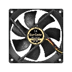 Вентилятор для корпуса ExeGate ExtraSilent ES12025S3P черный, 120 мм, 1300 об/мин, 22 дБ, 3 pin, фото8