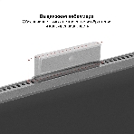 Монитор 27' ExeGate SuperView EA2700C IPS 2560x1440, 75 Гц, 5 мс, 16:9, 250 кд/м², HDMI 1.4, DP, 3.5 Jack, USB Hub, веб-камера (2 Мп), FreeSync, черный, фото32