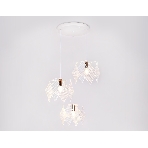 Светильник Ambrella light TR8426/3 WH/GD белый/золото E14/3 max 40W D510*1000, фото3
