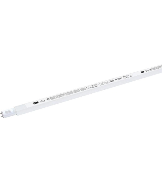 Лампа светодиодная ECO T8 18Вт линейная 230В 6500К G13 IEK LLE-T8-18-230-65-G13