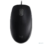 Мышь проводная Logitech M110 Silent черный, 1000 dpi, USB, кнопки - 3, фото4