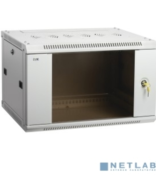 Шкаф LINEA W 15U 600x450 мм дверь стекло, RAL7035 ITK