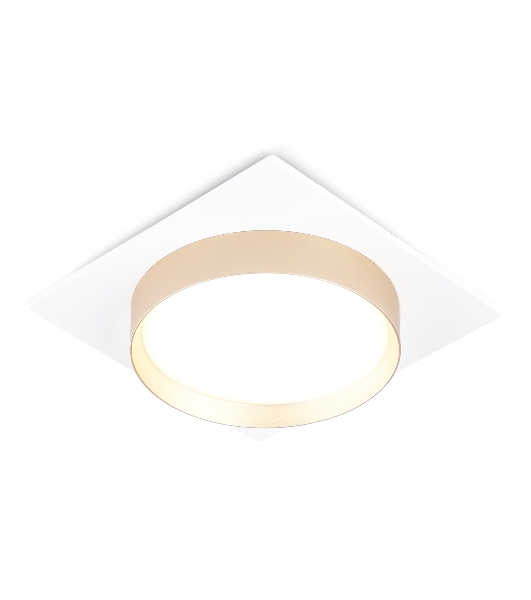 Светильник Ambrella light TN5230 WH/GD белый/золото GX53 max 12W 110*110*35