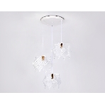Светильник Ambrella light TR8426/3 WH/GD белый/золото E14/3 max 40W D510*1000, фото 1