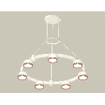 Светильник Ambrella light XR92031503/7 SWH/PPG белый песок/золото розовое полированное GX53 (A9203, C9236, N8126), фото3