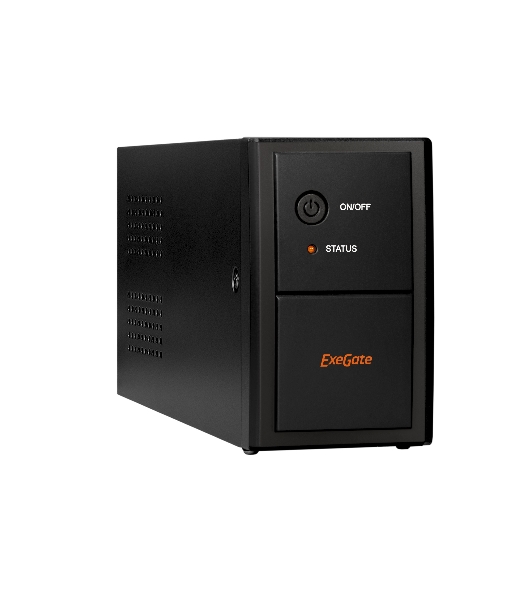 Источник бесперебойного питания ExeGate SpecialPro UNB-650.LED.AVR.EURO 650VA/360W, LED, AVR, 2 евророзетки, черный