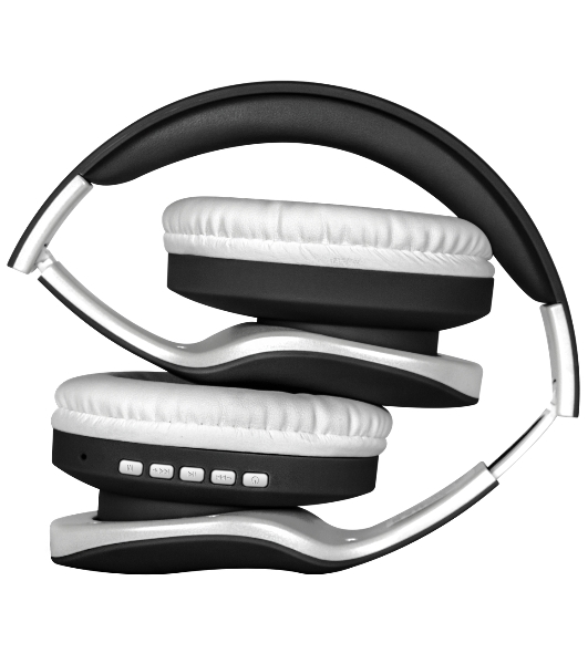 Беспроводные/проводные наушники Defender FreeMotion B525 черный/белый, накладные, Bluetooth + проводной, до 8 ч