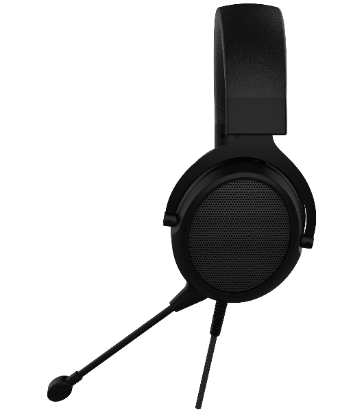 Гарнитура Acer AHW120 чёрный, проводная, USB, подсветка