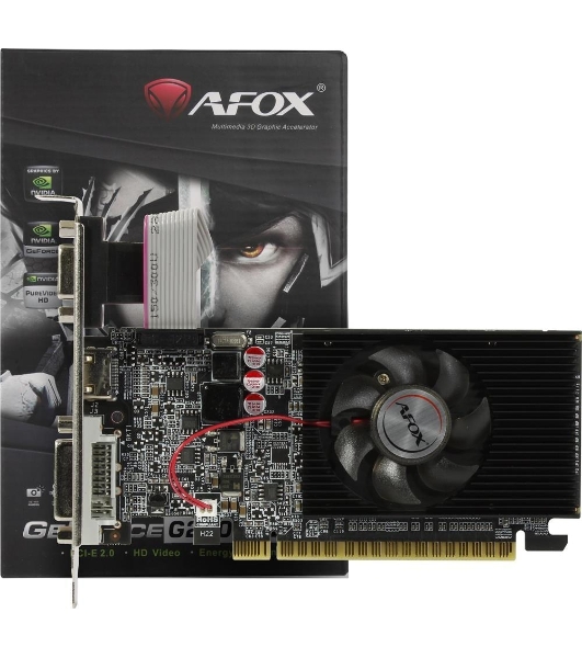 Видеокарта AFOX AF210-512D3L3-V2 PCIE16 G210 512MB GDDR3 64bit VGA DVI HDMI RTL