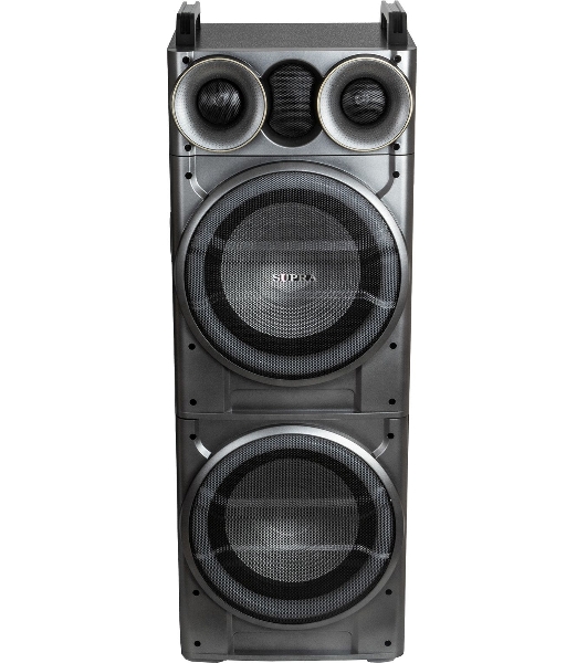 Минисистема SUPRA SMB-2150 черный 1200Вт FM USB BT SD (в комплекте: активн.+пассив.колонки)