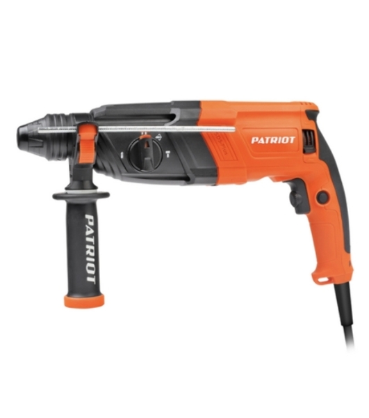 Перфоратор Patriot RH 263, SDS-plus, 880 Вт, 2,9 Дж, от сети