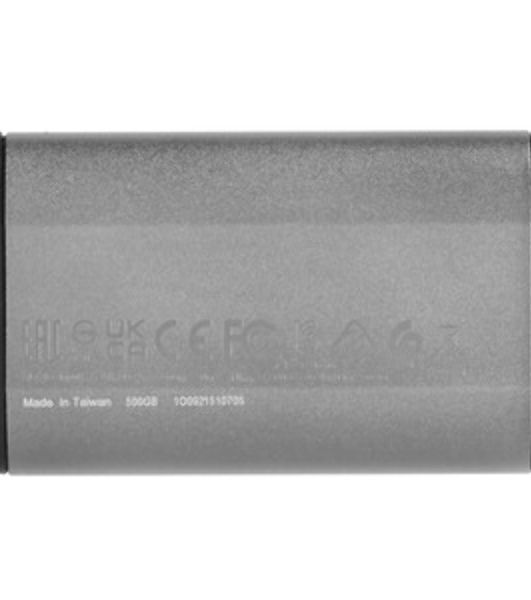 Внешний SSD ADATA SD810, 500 Gb, USB 3.2 Gen 2x2 Type-C, R/W 2000/2000, серебристый