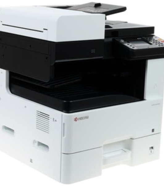 МФУ лазерное Kyocera Ecosys M4125idn (1102P23NL0/NL1), A3, ч/б, печ. до 25 стр/мин. (А4) до 12 стр/мин. (А3), скан. до 50 стр/мин., 1200 x 1200 dpi (печать) 600x600dpi (скан.), USB, RJ-45, NFC, Air Print, Mopria