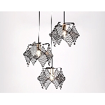 Светильник Ambrella light TR8427/3 BK/GD черный/золото E14/3 max 40W D510*1000, фото6
