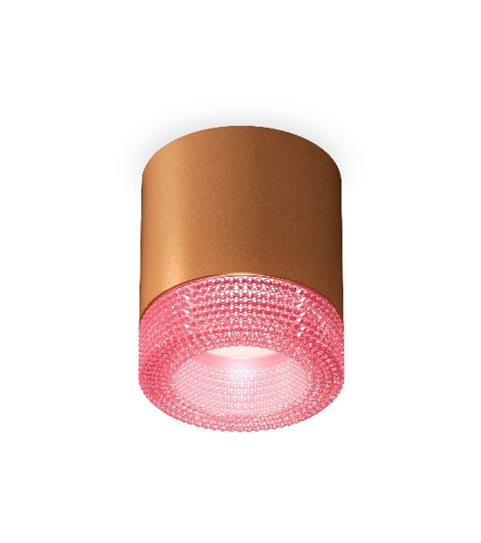 Светильник Ambrella Light XS7404030 SCF/PI кофе песок/розовый MR16 GU5.3 (C7404, N7193)