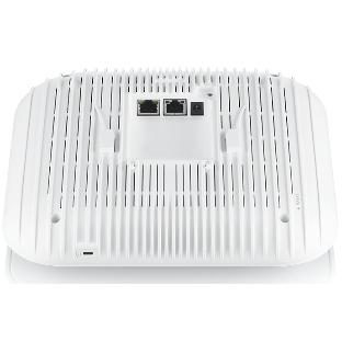 Гибридная точка доступа Zyxel NebulaFlex Pro WAX650S, W-Fi 6, 802.11a/b/g/n/ac/ax (2,4 и 5 ГГц), MU-MIMO, Smart Antenna, внутренние антенны 4x4, до 1200+2400 Мбит/с, 1xLAN 5GE, 1xLAN GE, PoE, защита о