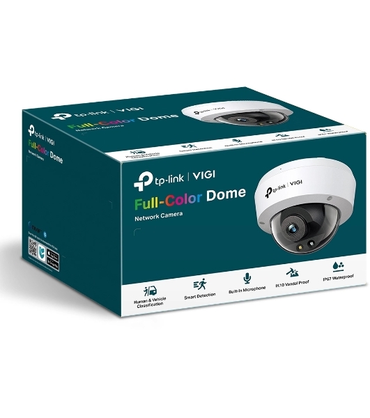 Камера видеонаблюдения цветная купольная IP-камера 3 Мп/3MP Full-Color Dome Network Camera