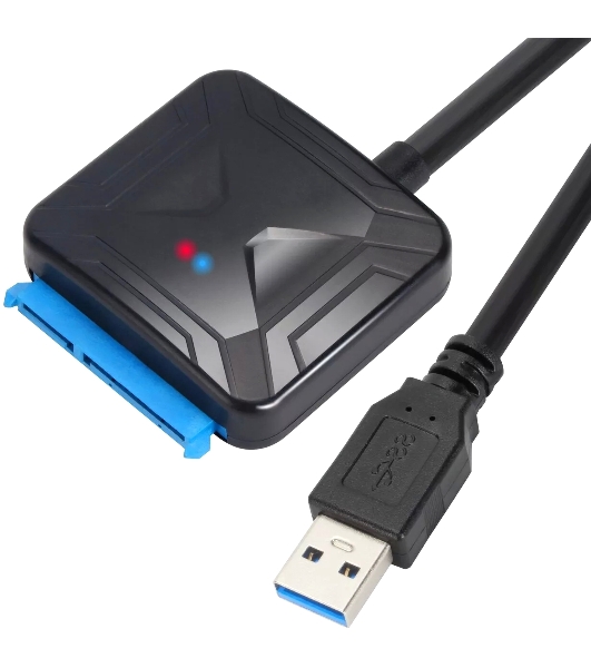Кабель-адаптер USB3.0 ---SATA III 2.5/3,5'+SSD, VCOM CU816