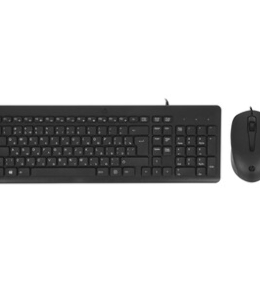 Клавиатура Keyboard HP 150 Wired черный ENG/RUS
