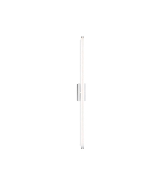 Настенный светодиодный светильник Ambrella light FL6121 WH белый 14W 3000K-6400K 610*45*80
