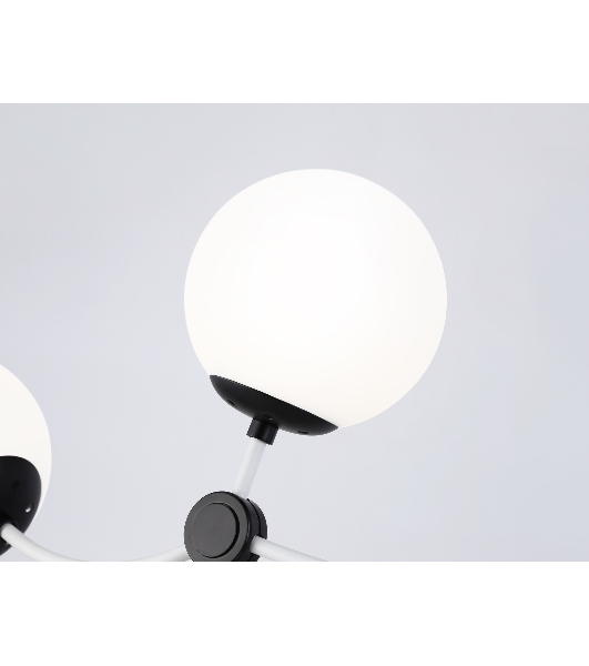 Светитльник Ambrella Light TR2566/3 WH/BK белый/черный E27/3 max 60W 1130*150*540
