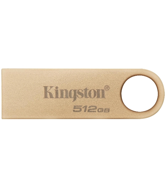 Флешка USB Kingston DataTraveler SE9 G3 (DTSE9G3/512Gb), 512Gb, USB 3.2 Gen 1, R/W 220/100, золотистый