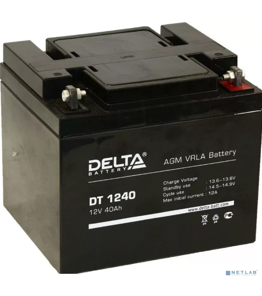 Батарея для ИБП Delta DT 1240 (12V, 40Ah)