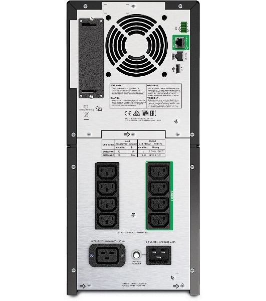 Источник бесперебойного питания APC Smart-UPS SMT2200IC 1980Вт 2200ВА черный